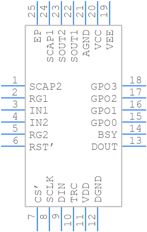 5173N24-U - THAT CORPORATION - PCB symbol