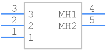 MR30PW-M - Amass - PCB symbol