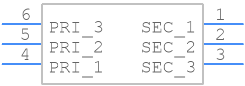 WBC3-1TLB - COILCRAFT - PCB symbol