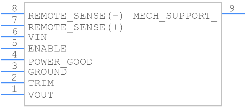 SIL20C2-00SADJ-HJ - Advanced Energy - PCB symbol