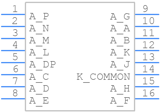 ACPSC04-41SURKWA - Kingbright - PCB symbol