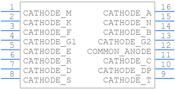 PSA39-21SRWA - Kingbright - PCB symbol