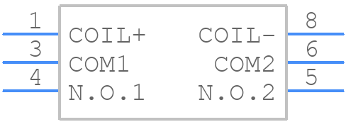 DE2a-24V - Panasonic - PCB symbol