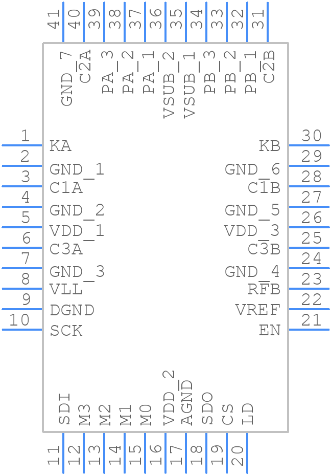 MD2134K7-G - Microchip - PCB symbol