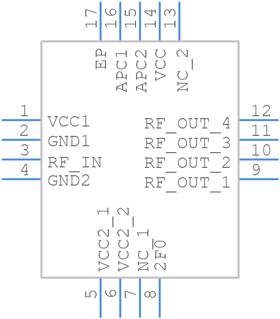 RF5110GSR - Qorvo - PCB symbol