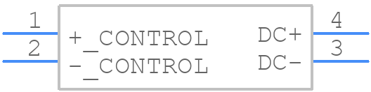 CPC1004NTR - LITTELFUSE - PCB symbol