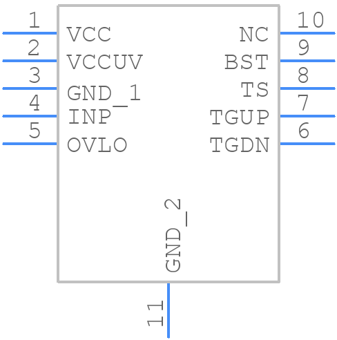 LTC7004EMSE#PBF - Analog Devices - PCB symbol