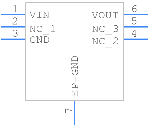 MCP1700T-3002E/MAY - Microchip - PCB symbol
