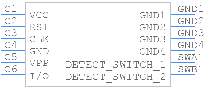 1981959-1 - TE Connectivity - PCB symbol