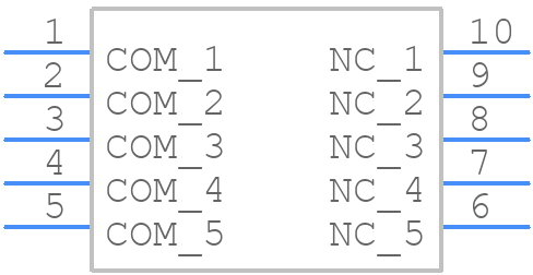 206-5ST - CTS - PCB symbol