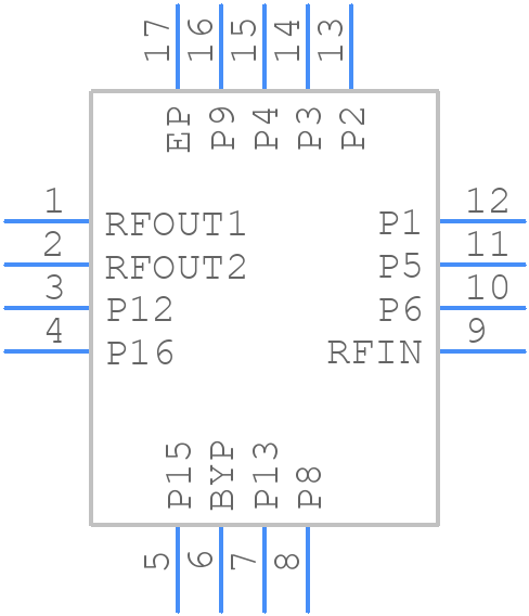 TGF2965-SM - Qorvo - PCB symbol
