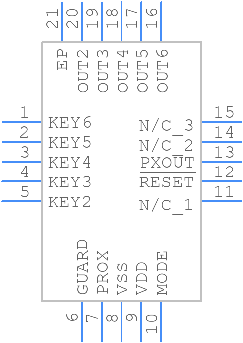 AT42QT2120-MMHR - Microchip - PCB symbol