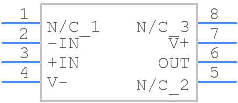 LMH6624MAX/NOPB - Texas Instruments - PCB symbol