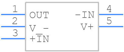LMH6624MFX/NOPB - Texas Instruments - PCB symbol