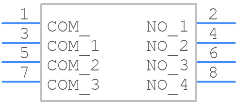 KAE04LGGR - E-Switch - PCB symbol