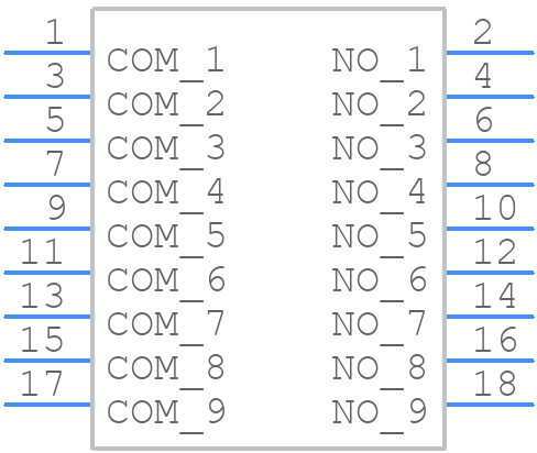 KAE09LGGT - E-Switch - PCB symbol