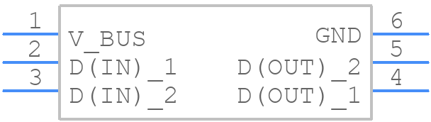 ECLAMP2122S.TCT - SEMTECH - PCB symbol