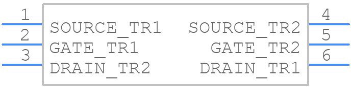 NX1029X - Nexperia - PCB symbol