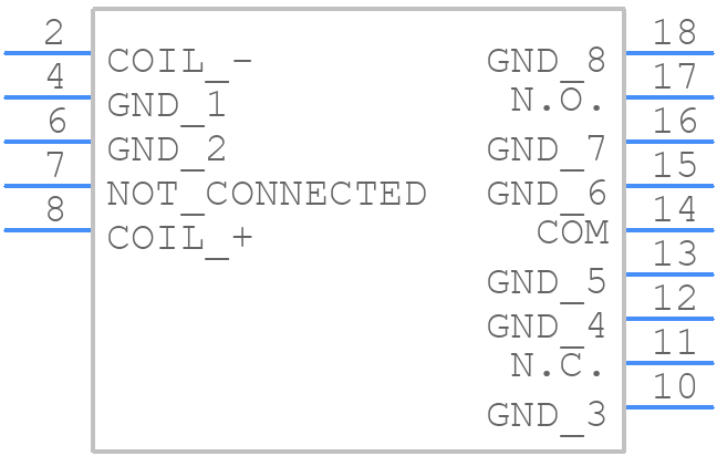 ARS34A4H - Panasonic - PCB symbol