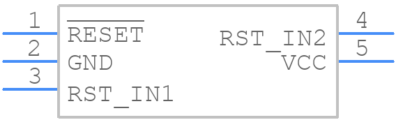 MAX6305UK00D3+T - Analog Devices - PCB symbol