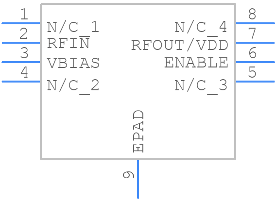 SKY67153-396LF - Skyworks - PCB symbol