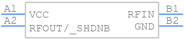 MAX2679ENS+T - Analog Devices - PCB symbol