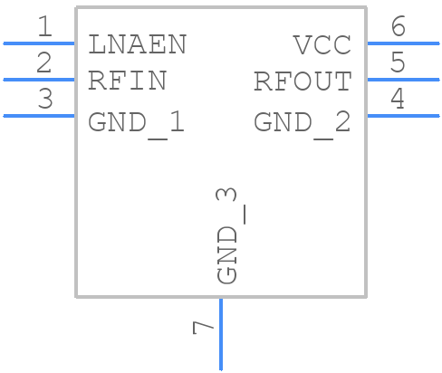LX5563LL-TR - Microsemi Corporation - PCB symbol