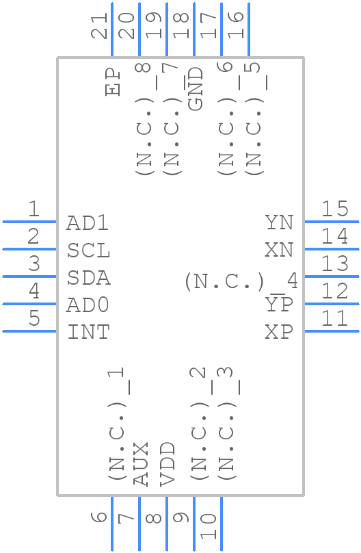BU21026MUV-E2 - ROHM Semiconductor - PCB symbol
