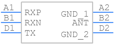 BALF-SPI2-01D3 - STMicroelectronics - PCB symbol