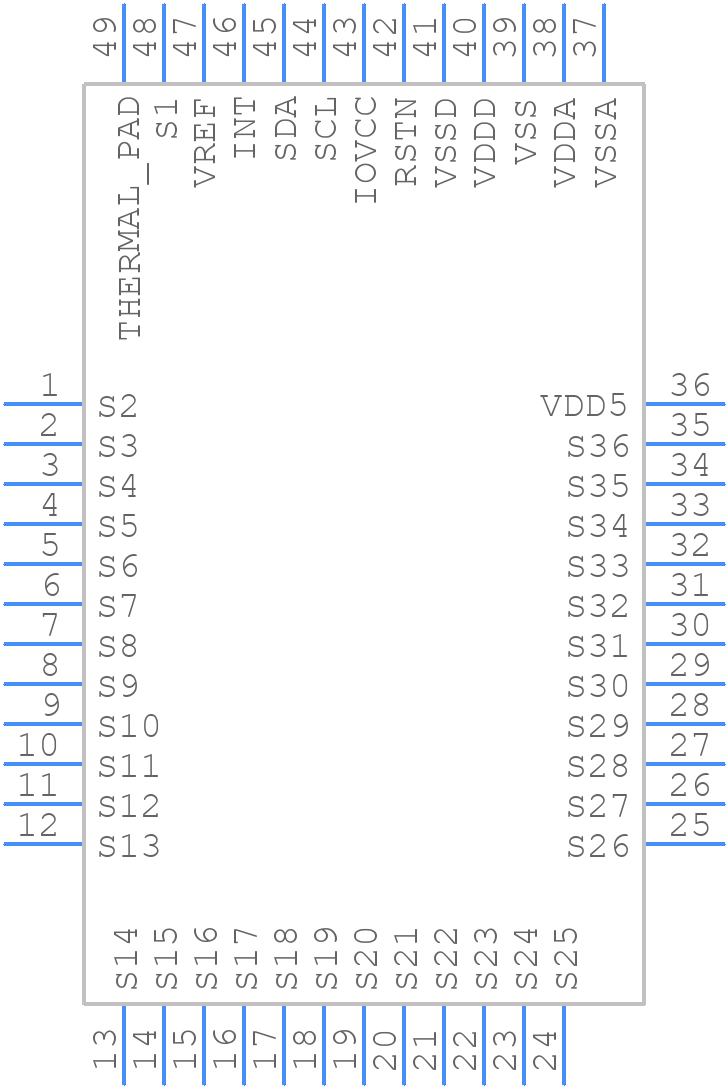 FT6306DMB - FocalTech - PCB symbol