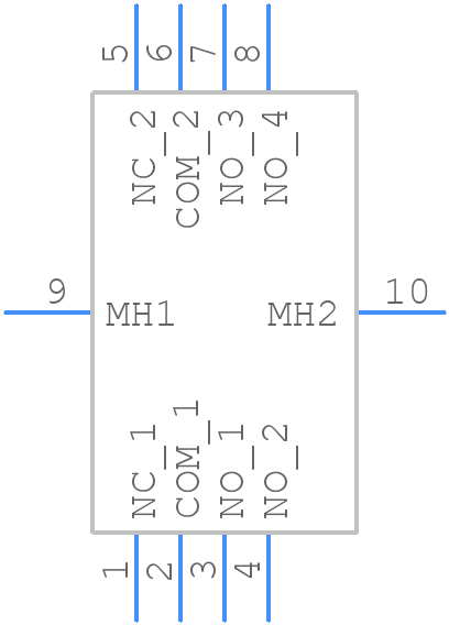 EG2310A - E-Switch - PCB symbol