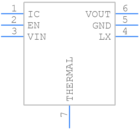RT8010GQW - RICHTEK - PCB symbol