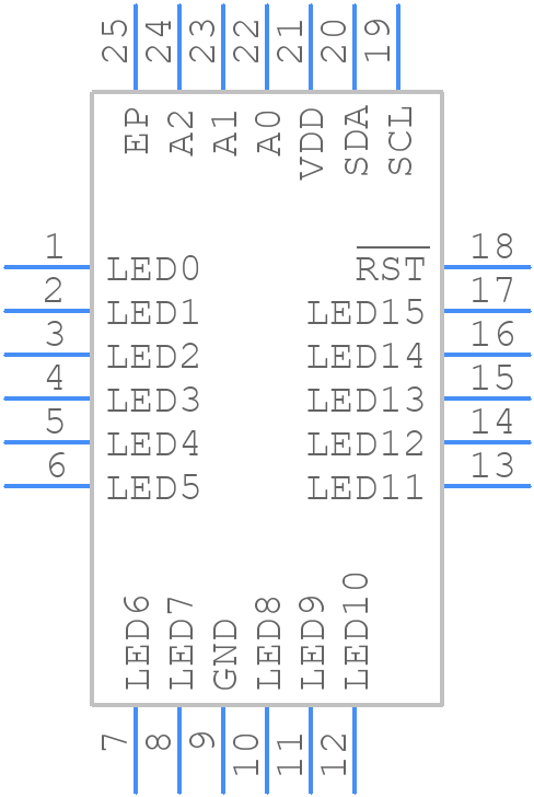 LP3943ISQX - Texas Instruments - PCB symbol