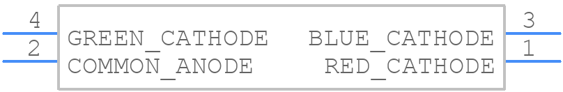 WP154A4SEJ3VBDZGW/CA - Kingbright - PCB symbol