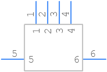USB-A-S-F-B-TH-R - SAMTEC - PCB symbol