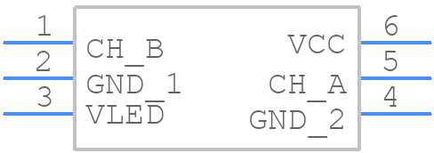 AEDR-8300-1P0 - Avago Technologies - PCB symbol