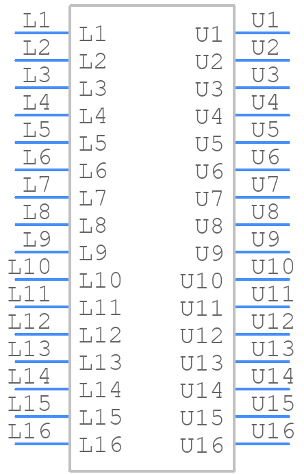 XG4A-1639-A - OMRON Electronics - PCB symbol