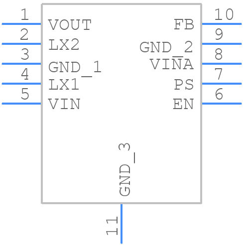 RT6150AGQW - RICHTEK - PCB symbol
