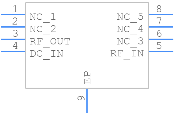 YSF-122+ - Mini-Circuits - PCB symbol