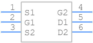 SQJ951EP-T1_GE3 - Vishay - PCB symbol