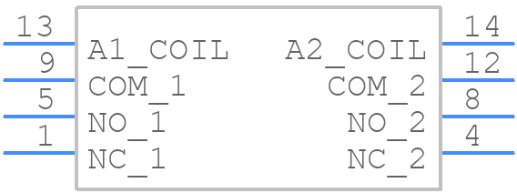 55.12.9.024.0000 - FINDER - PCB symbol