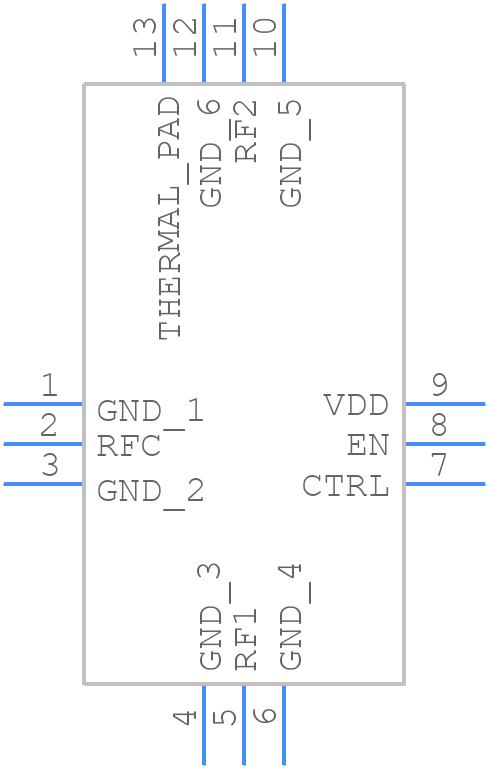 RFSW1012TR7 - Qorvo - PCB symbol