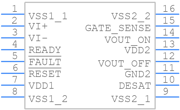 ADUM4135BRWZ-RL - Analog Devices - PCB symbol