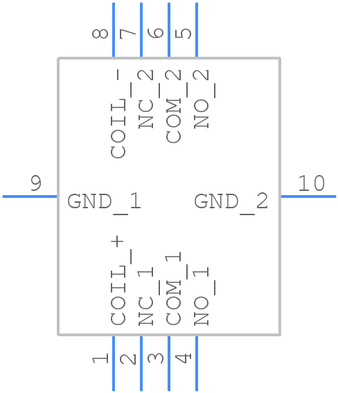G6K-2F-RF-DC24 - OMRON Electronics - PCB symbol