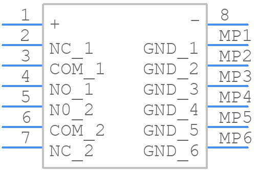 G6K-2F-RF-S-DC3 - OMRON Electronics - PCB symbol