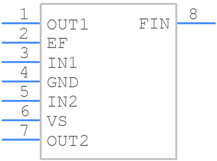 TLE5206-2G - Infineon - PCB symbol