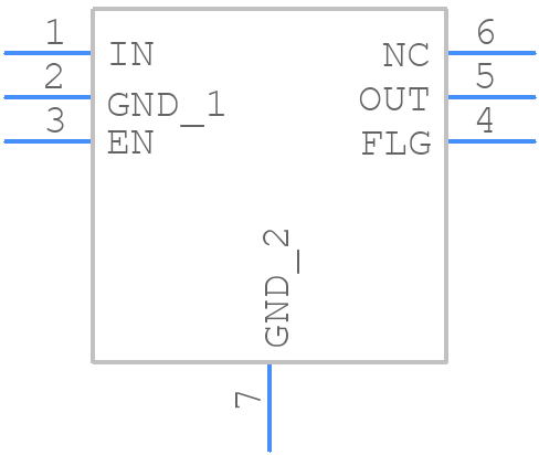 AP2501SN-7 - Diodes Incorporated - PCB symbol