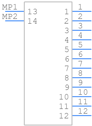 44193-0005 - Molex - PCB symbol
