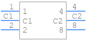 ND3FC16P - NKK Switches - PCB symbol