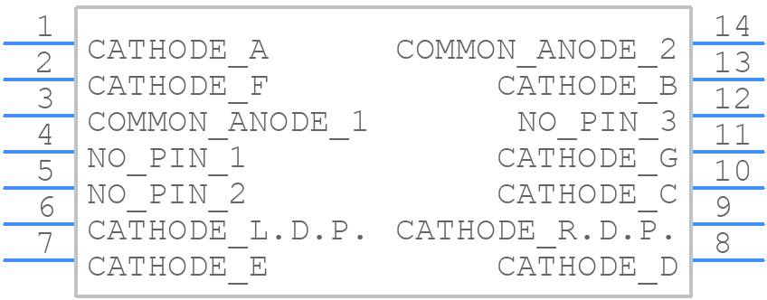 LTS-312AP - Lite-On - PCB symbol
